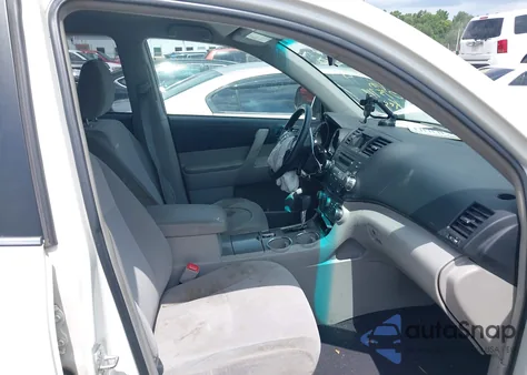 2012 Toyota Highlander Base V6 from USA, damaged, VIN 5TDZK3EH9CS075718